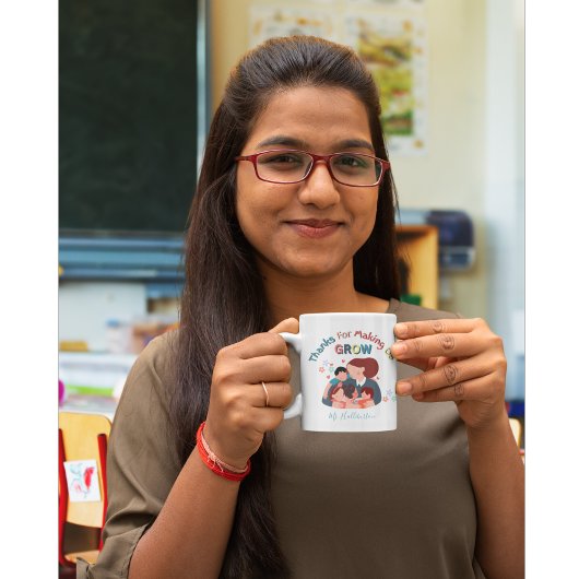 Mug Merci De Nous Faire Croître Appréciation De L'Ense