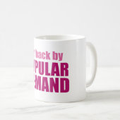 Mug Merci de revenir ! (Devant droit)