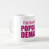 Mug Merci de revenir ! (Devant gauche)