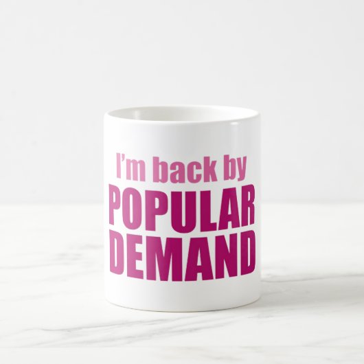 Mug Merci de revenir ! (Centre)