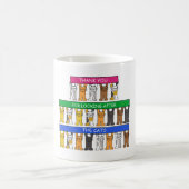 Mug Merci de s'occuper des chats (Centre)