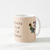 Mug Merci des meilleurs Chats Sitter du monde (Devant droit)