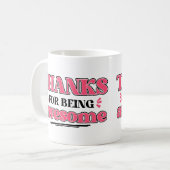 Mug Merci d'être génial (Devant gauche)