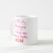 Mug Merci d'être ma lumière directrice, maman (Devant gauche)