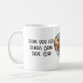 Mug Merci d'être toujours là, papa (Gauche)