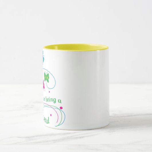 Mug Merci d'être un ami (Centre)