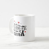 Mug Merci D'Être Un Ami (Devant gauche)