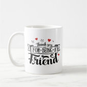 Mug Merci D'Être Un Ami (Gauche)