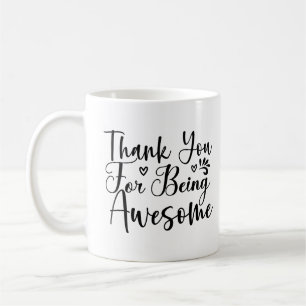 Mug Merci d'être une citation géniale