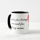 Mug Merci d'être vous (Devant gauche)