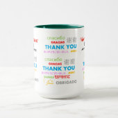 Mug Merci DOCTOR - les plus grandes langues diff (Centre)