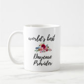 Mug Merci du fournisseur de garderies (Gauche)