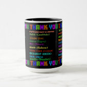 Mug Merci en 30 langues différentes (Centre)