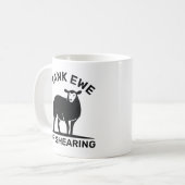 Mug Merci Ewe pour sa décision (Devant gauche)