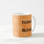 Mug Merci, Grâces, Béni (Devant droit)