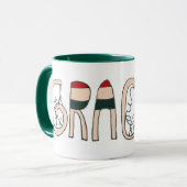 Mug Merci/Gracias (Devant gauche)