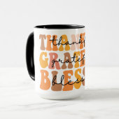 Mug Merci gracieux béni (Devant gauche)