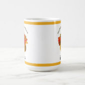 Mug Merci gracieux béni personnalisé (Centre)