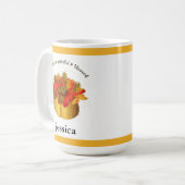 Mug Merci gracieux béni personnalisé (Devant gauche)