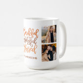 Mug Merci gracieux Nom béni 4 Photo Chute (Devant droit)