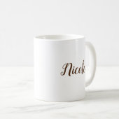 Mug Merci Gratuit Blessé Motivationnel (Devant droit)