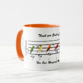 Mug Merci Guido d'Arezzo (Devant gauche)