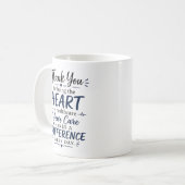 Mug Merci Infirmière – Vos Soins Font une Différence (Devant gauche)