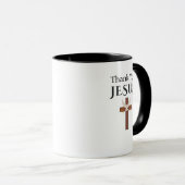 Mug Merci Jésus (Devant droit)
