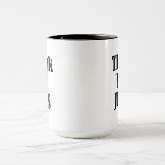 MUG MERCI, JÉSUS, (Centre)