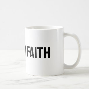 Mug Merci Jésus Béni Marcher par la foi