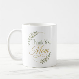 Mug Merci Maman Anniversaire Botanique