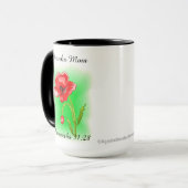Mug Merci Maman Proverbes 31:28 (Devant gauche)