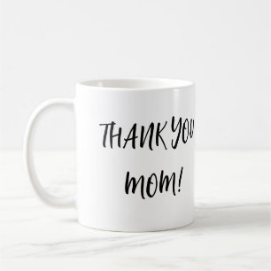 Mug Merci maman typographie