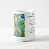 Mug Merci, mère poème (Centre)