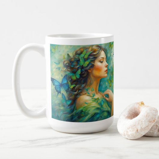 Mug Merci, mère poème (Avec donut)