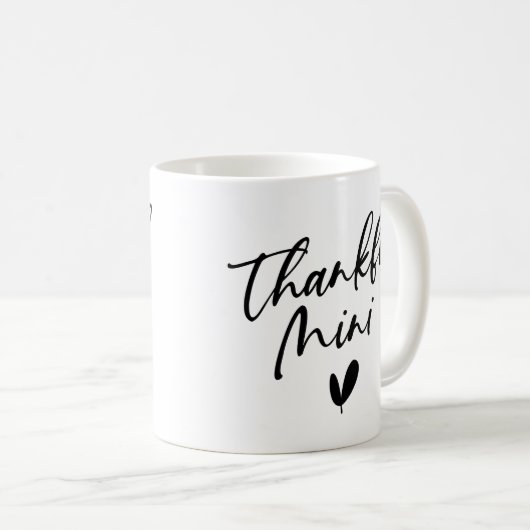 Mug Merci Mini (Devant droit)