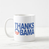 Mug Merci Obama (Gauche)