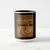 Mug Merci papa patin à glace (Centre)