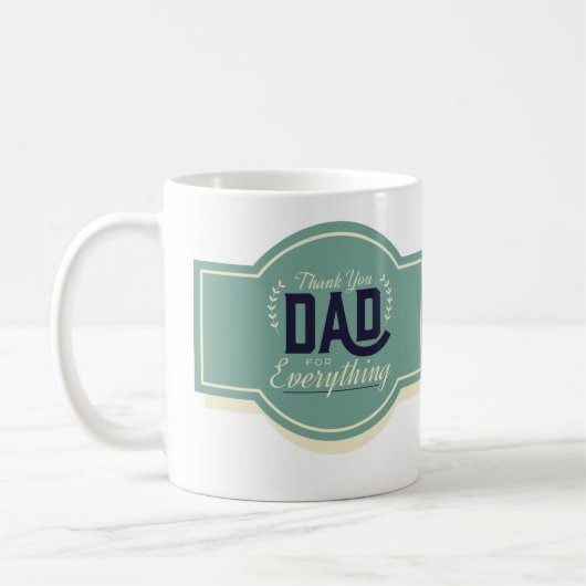 MUG MERCI PAPA POUR TOUT (Gauche)