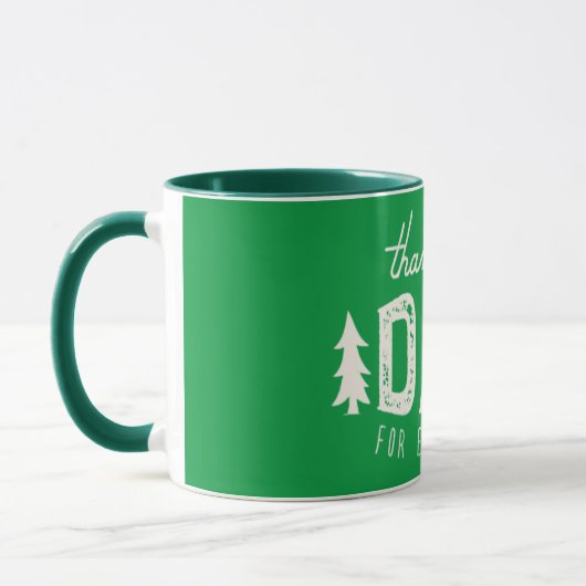 Mug Merci papa pour tout (Gauche)