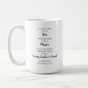 Mug Merci Patron Dirigeant Attentionné & Ami