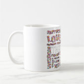 Mug Merci Pour ... Cœurs (Gauche)