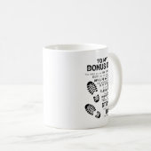 Mug Merci Pour Embarquer Dans L'Impression, Étape Papa (Devant droit)