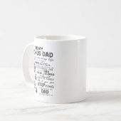 Mug Merci Pour Embarquer Dans L'Impression, Étape Papa (Devant gauche)