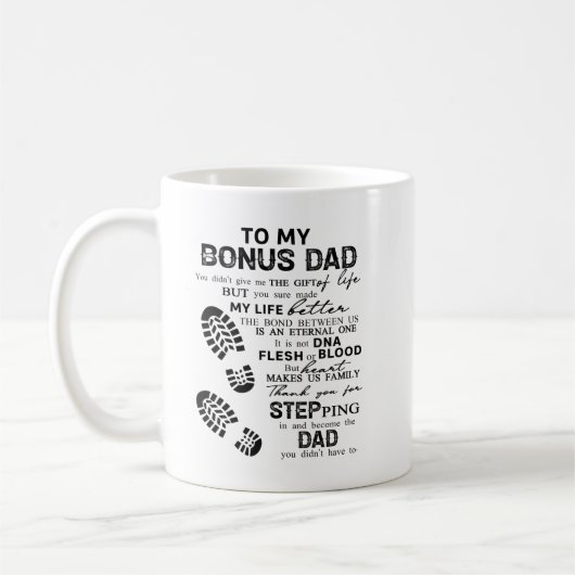 Mug Merci Pour Embarquer Dans L'Impression, Étape Papa (Gauche)