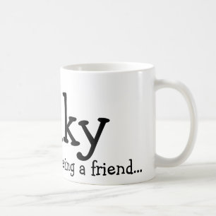Mug Merci pour être un ami…, Wilky