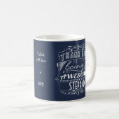 Mug Merci Pour Être Un Stepdad Génial (Devant droit)