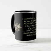 Mug Merci pour la guérison (Devant gauche)