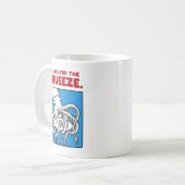 Mug "Merci pour la pression Funny Squid Deep Sea Illus (Devant gauche)