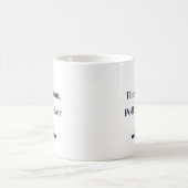 Mug Merci pour l'agent électoral (Centre)